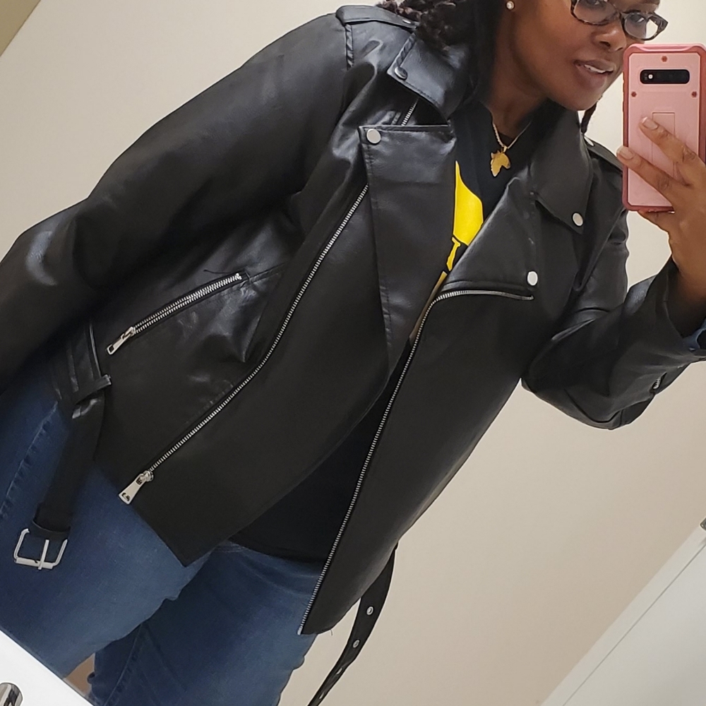 Vegan Leather Jacket